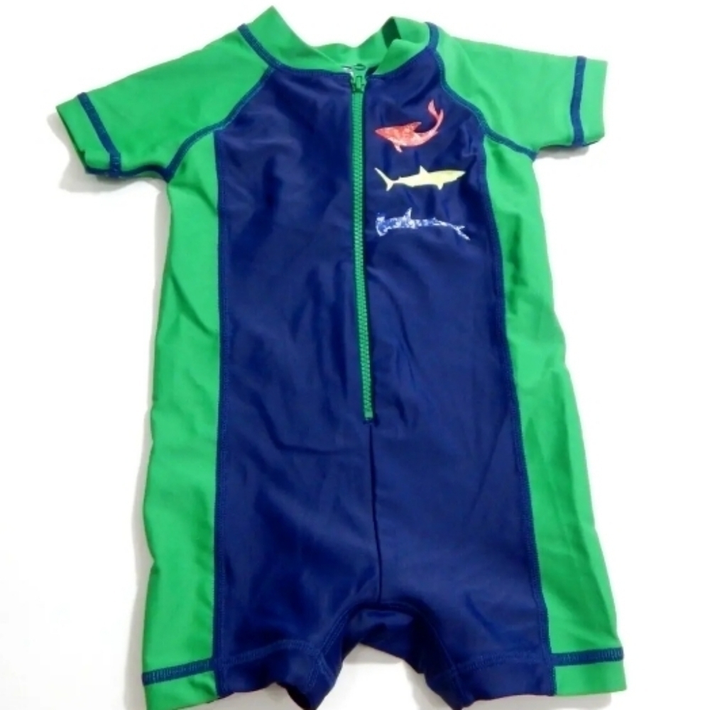 Hanna Andersson Boys Rash Guard Suit